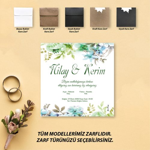 Yeni Davetiye modelleri - Otuz9 Reklam